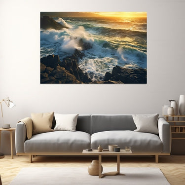 Ocean Waves Canvas